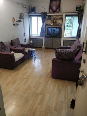 Living Room in 2 BHK Apartment at Shivtirth Nagar – for Rent
