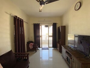 Living Room in 3 BHK Apartment at Satyam Kamdhenu, Pashan – for Rent