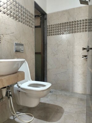 Bathroom in 1 BHK Apartment at Madhav Palacia, Ghodbunder Road – for Sale