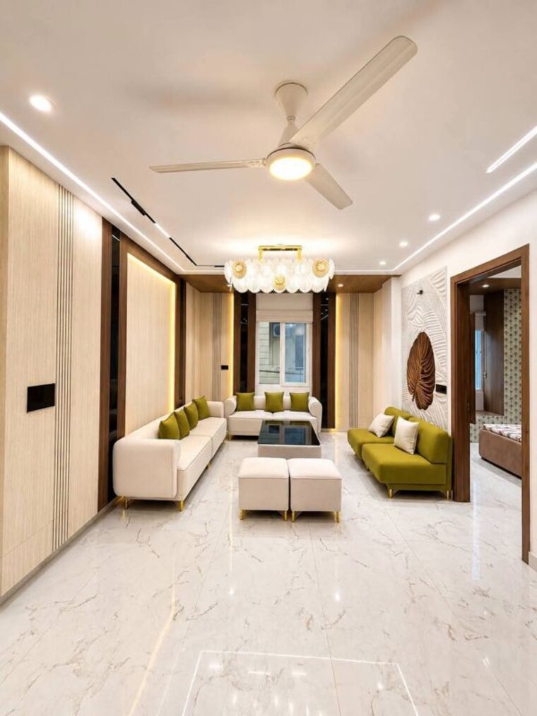 Living Room, freedom fighters vihar 4 Bedroom 2500 Sq.Ft. Apartment In Freedom Fighters Vihar Delhi 10617531