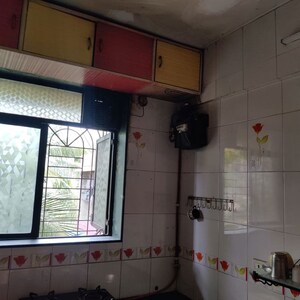 Kitchen in 1 BHK Apartment at Raj Park CHS, Kalwa – for Rent