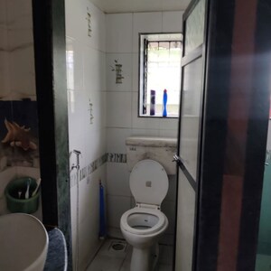 Bathroom in 1 RK Apartment at Gajanan Apartment, Charai – for Rent