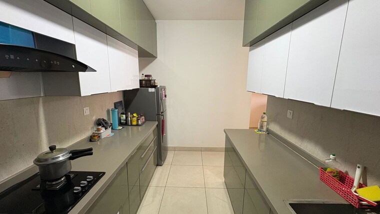 Kitchen, assetz-here-and-now 2 Bedroom 1200 Sq.Ft. Apartment In Thanisandra Bangalore 10617560