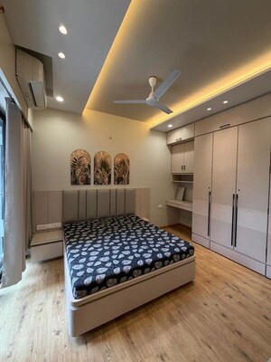 Bedroom in 3 BHK Apartment at Rustomjee Seasons, Bandra East – for Rent