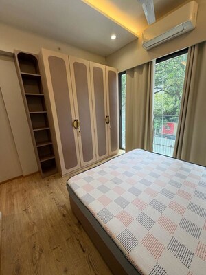 Bedroom in 3 BHK Apartment at Rustomjee Seasons, Bandra East – for Rent
