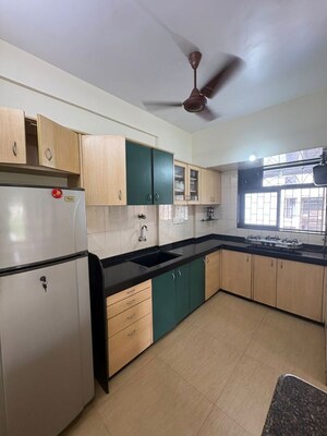 Kitchen in 1 BHK Apartment at New Harvard Garden Chs, Manpada – for Rent