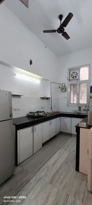 Kitchen in 3 BHK Apartment at Defence Colony – for Rent