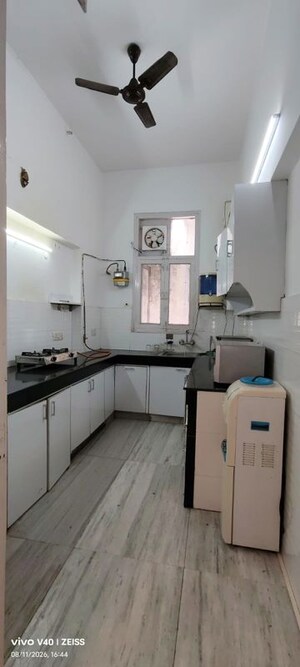 Kitchen in 3 BHK Apartment at Defence Colony – for Rent