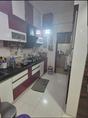Kitchen in 3 BHK Apartment at Aparna Luxor Park, Kondapur – for Rent