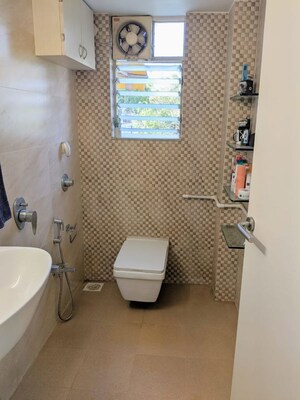 Bathroom in 2 BHK Apartment at Vyas Anudatta CHS, Rambaug Colony – for Rent