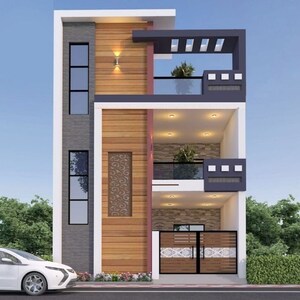 3 BHK Independent House – Exterior View View at Paharia - for Sale