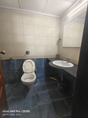Bathroom in 3 BHK Apartment at Bramha Suncity, Wadgaon Sheri – for Rent