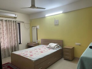 Bedroom in 3 BHK Apartment at Bramha Suncity, Wadgaon Sheri – for Rent