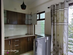Kitchen in Studio Builder Floor at Ansal Sushant Lok I, Sector 43 – for Rent