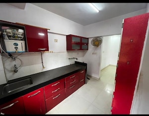 Kitchen in 2.5 BHK Apartment at Runwal Garden City, Balkum Pada – for Sale