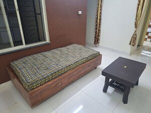Bedroom in 1 BHK Apartment at Maitri Terrace, Sanjay Park – for Rent