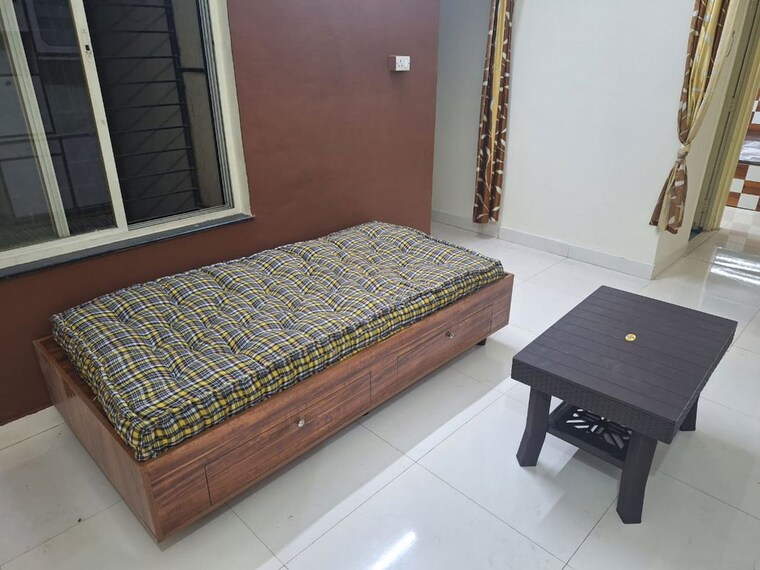 Bedroom, maitri-terrace 1 Bedroom 750 Sq.Ft. Apartment In Sanjay Park Pune 10617664