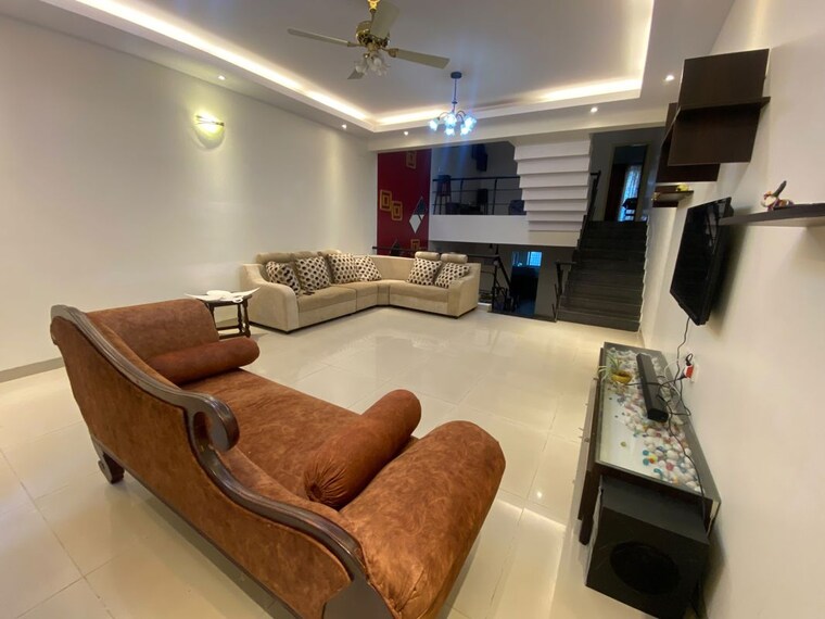 Living Room, edifice-almond-tree-row-house 3 Bedroom 3000 Sq.Ft. Villa In Yelahanka Bangalore 10617679