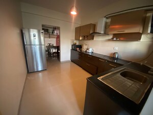 Kitchen in 3 BHK Villa at Edifice Almond Tree Row House, Yelahanka – for Rent