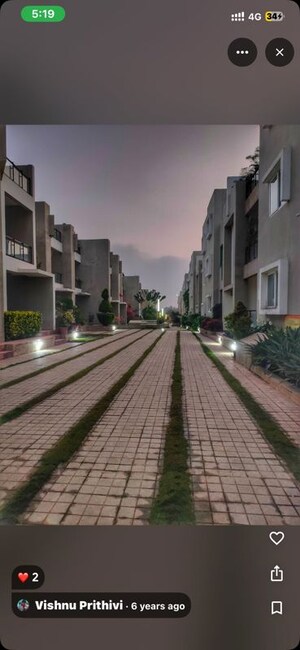 3 BHK Villa – Exterior View View at Edifice Almond Tree Row House, Yelahanka - for Rent