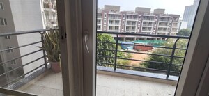 Balcony in 3 BHK Apartment at Dhoot Time Residency, Sector 63 – for Rent