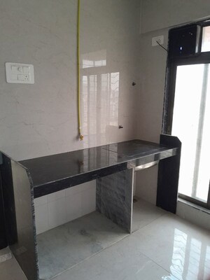 Kitchen in 1 BHK Apartment at Konark J24 Mahavir Nagar CHS, Kandivali West – for Sale