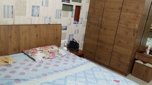 Bedroom in 2 BHK Apartment at Kumar Parisar, Kothrud – for Rent