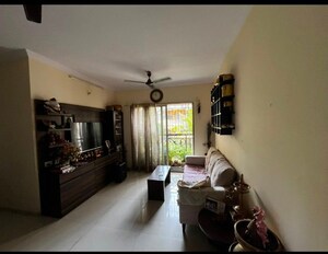 Living Room in 3 BHK Apartment at Siddhi Highland Gardens, Dhokali – for Sale
