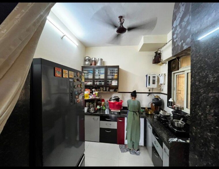 Kitchen, siddhi-highland-gardens 3 Bedroom 945 Sq.Ft. Apartment In Dhokali Thane 10617735