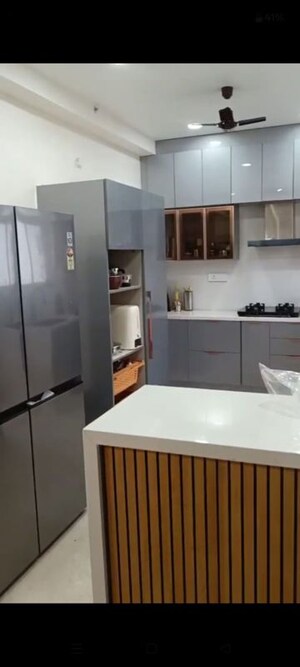 Kitchen in 3 BHK Apartment at Aurobindo Kohinoor, Serilingampally – for Rent