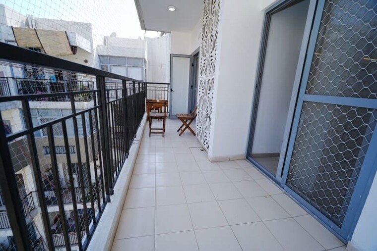 Balcony, jm-florence 2 Bedroom 1100 Sq.Ft. Apartment In Tech Zone 4 Greater Noida Greater Noida 10617772