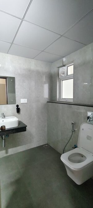 Bathroom in 3 BHK Apartment at Aurobindo The Regent, Kondapur – for Rent