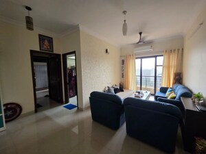 Living Room in 3 BHK Apartment at Raheja Interface Heights, Malad West – for Sale