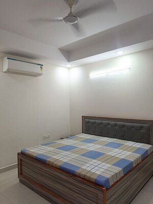 Bedroom in 3 BHK Builder Floor at Sushant Lok I – for Rent