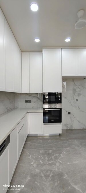 Kitchen in 4 BHK Builder Floor at Defence Colony – for Rent