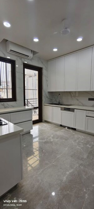 Kitchen in 4 BHK Builder Floor at Defence Colony – for Rent