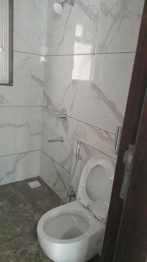 Bathroom in 3 BHK Apartment at Rahul Downtown, Punawale – for Rent
