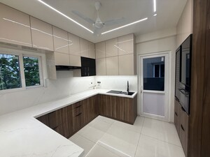Kitchen in 3 BHK Apartment at Prestige Tranquil, Kokapet – for Rent