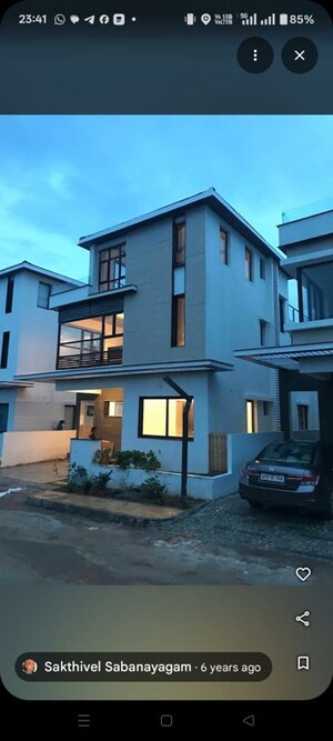 4 BHK Villa – Exterior View View at Mantri Group Mantri Euphoria, Narsingi - for Rent