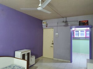 Bedroom in 1 BHK Apartment at Saudamini Apartments, Kothrud – for Rent