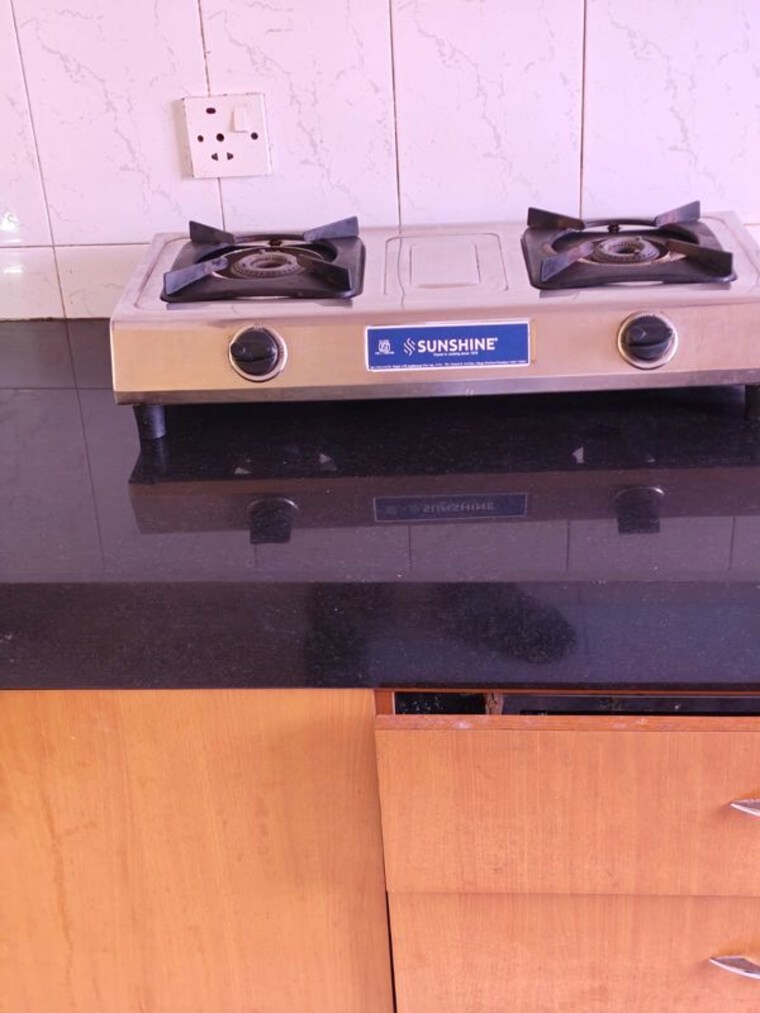 Kitchen, happy-valley 2 Bedroom 670 Sq.Ft. Apartment In Manpada Thane 10617846