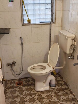 Bathroom in 2 BHK Apartment at Happy Valley, Manpada – for Rent