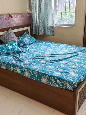 Bedroom in 2 BHK Apartment at Happy Valley, Manpada – for Rent
