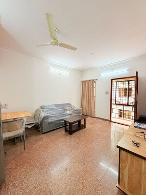 Living Room in 2 BHK Builder Floor at Indiranagar – for Rent
