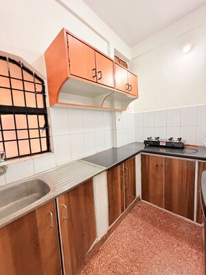 Kitchen in 2 BHK Builder Floor at Indiranagar – for Rent