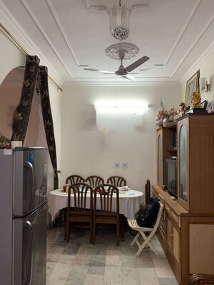 Dining area in 5 BHK Independent House at Dhakoli – for Sale