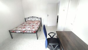 Bedroom in 3 BHK Apartment at Magarpatta City Roystonea, Hadapsar – for Rent