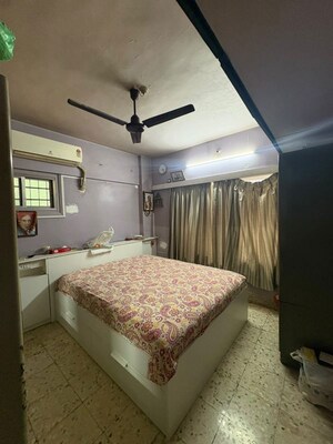 Bedroom in 1 BHK Apartment at Rajkamal Heights, Parel – for Rent
