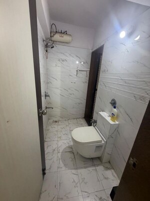 Bathroom in 2 BHK Apartment at Prakruti Pearl, Ghodbunder Road – for Rent