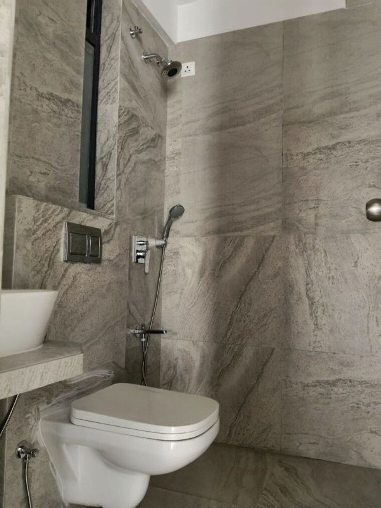 Bathroom, prescon-midtown-bay 2 Bedroom 580 Sq.Ft. Apartment In Mahim West Mumbai 10617889